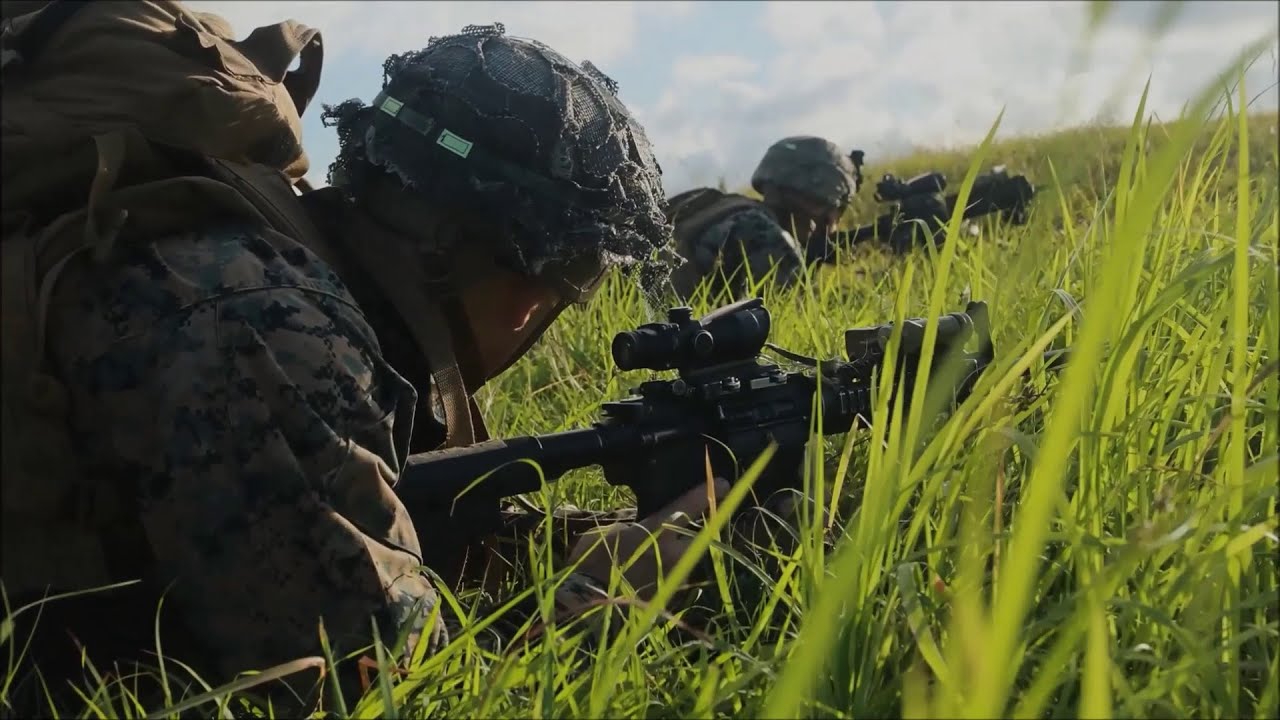 Marines Conduct Fire-Team Attack Drills on Camp Hansen, Okinawa