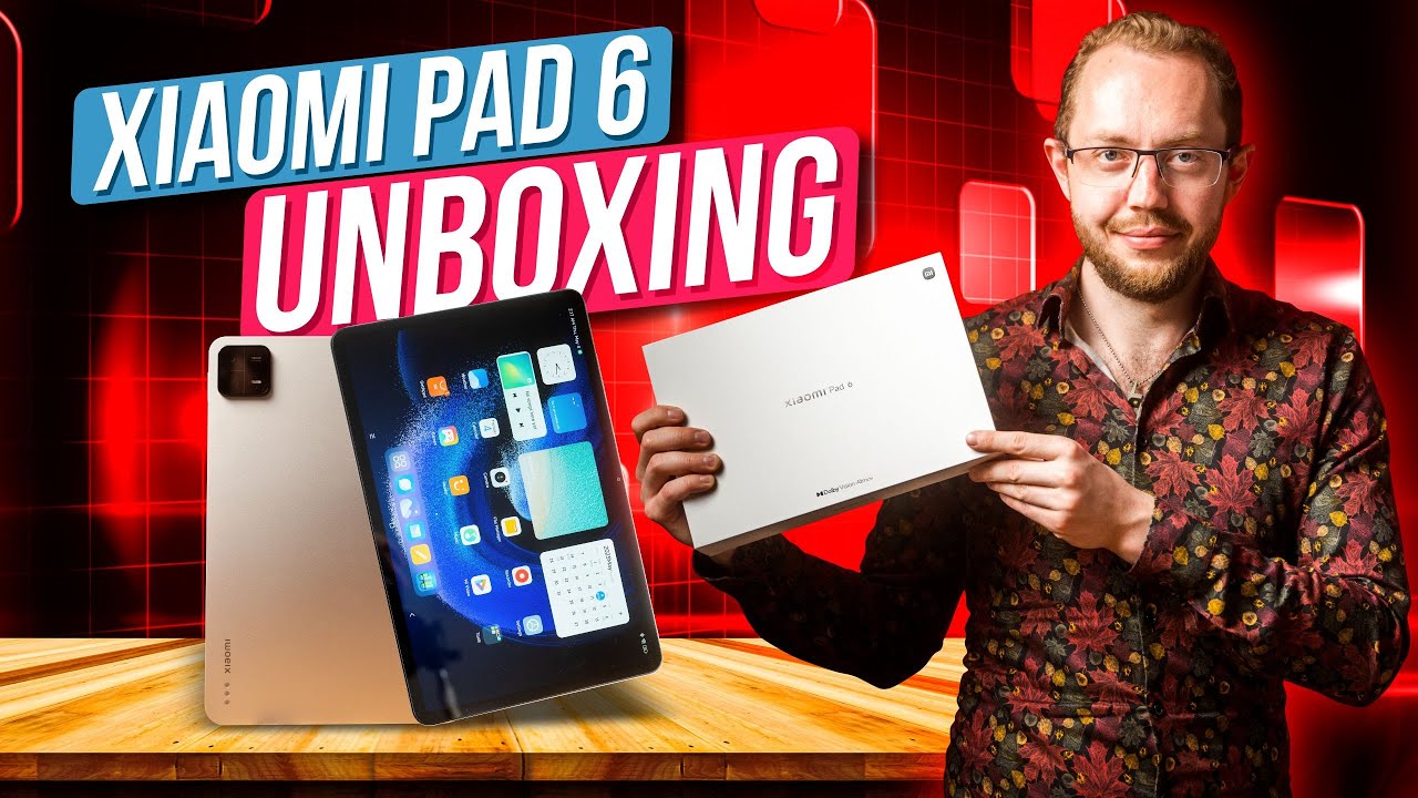 Xiaomi Pad 6 mit Tastatur & Stift: Ausgepackt & Ersteindruck