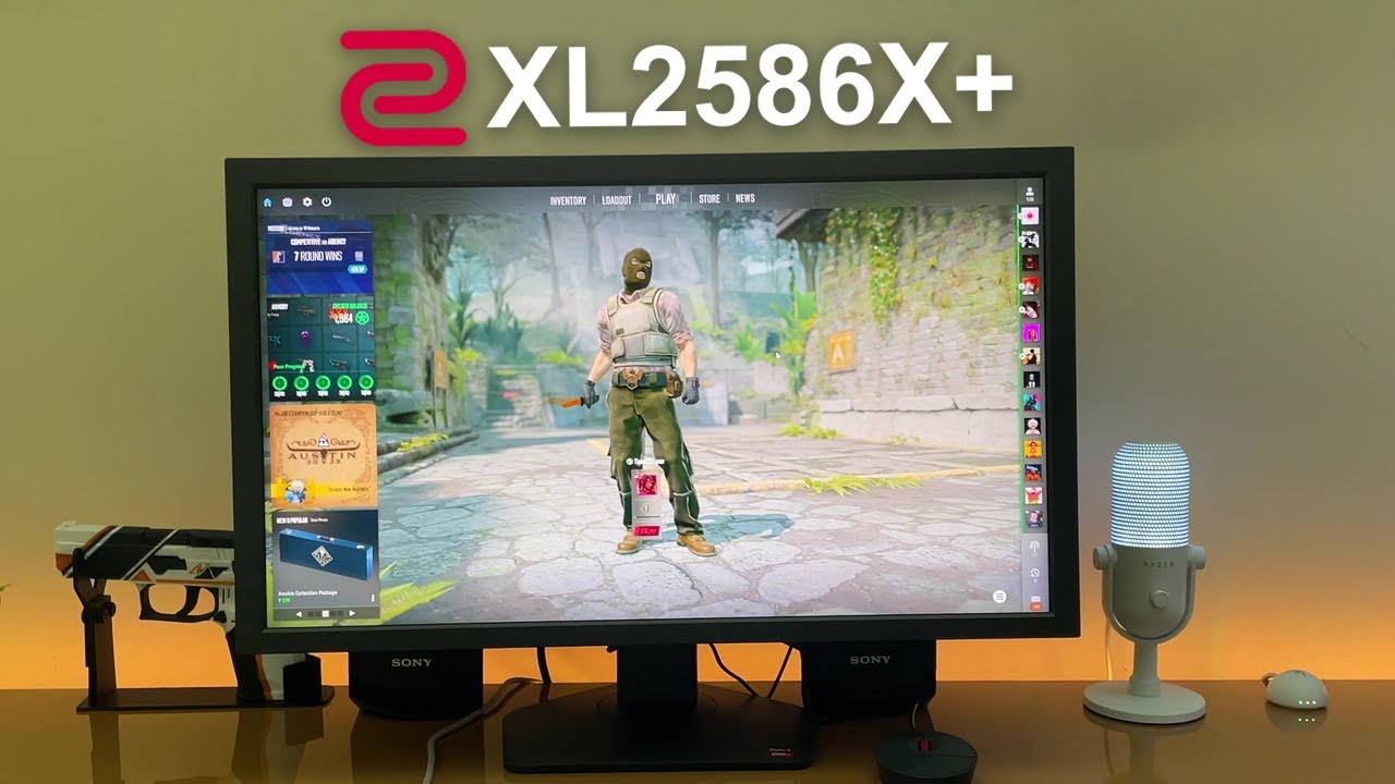 Best 600HZ Monitor for CS2 - ZOWIE XL2586X+ Review