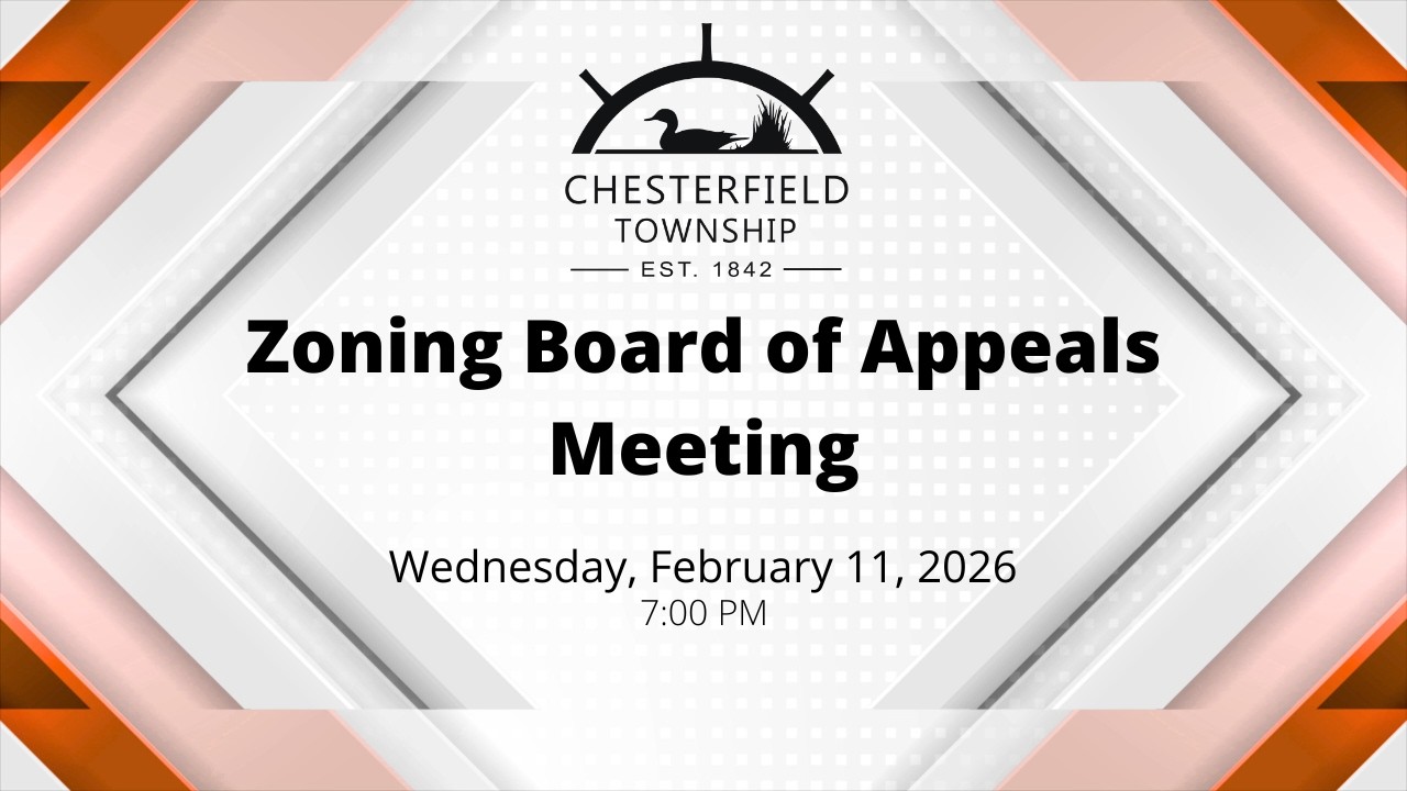 2.11.2026 - Charter Township of Chesterfield Zoning Board of Appeals
