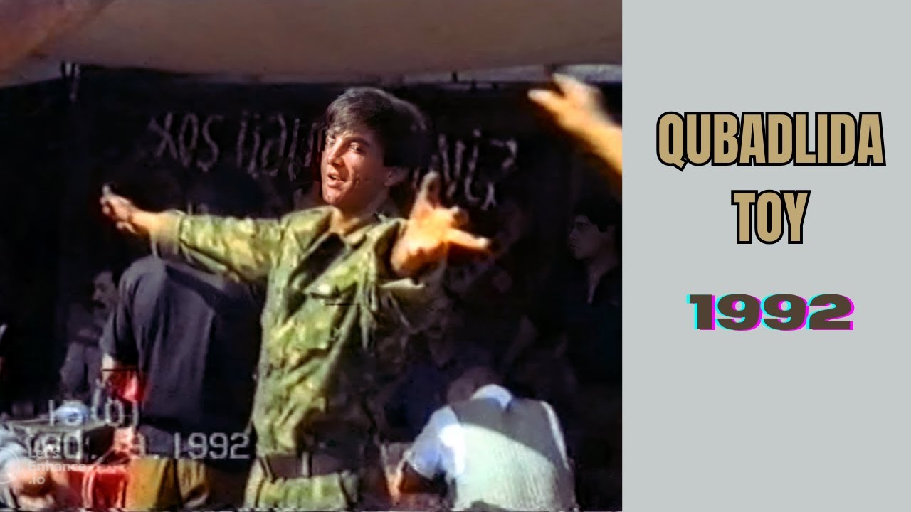 QUBADLININ CƏBHƏ BÖLGƏSİNDƏKİ KƏNDİNDƏ TOY MƏRASİMİ | 1992
