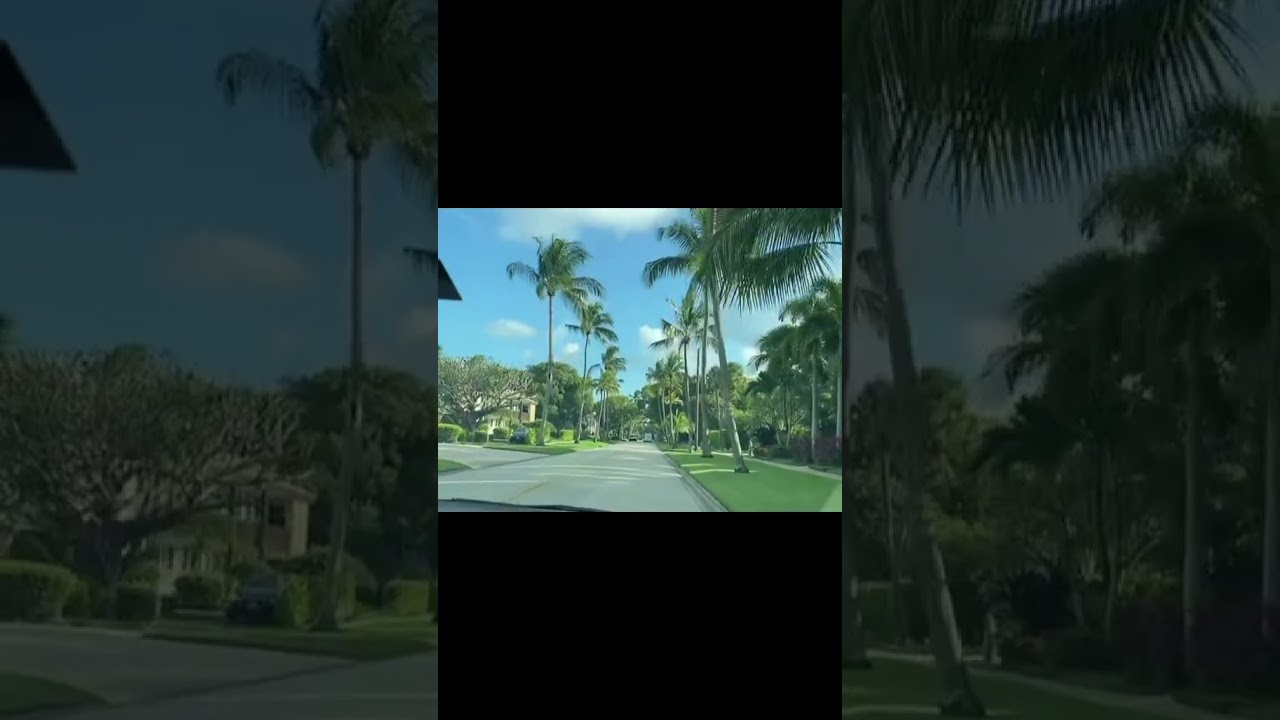 Driving through Naples, Fl 