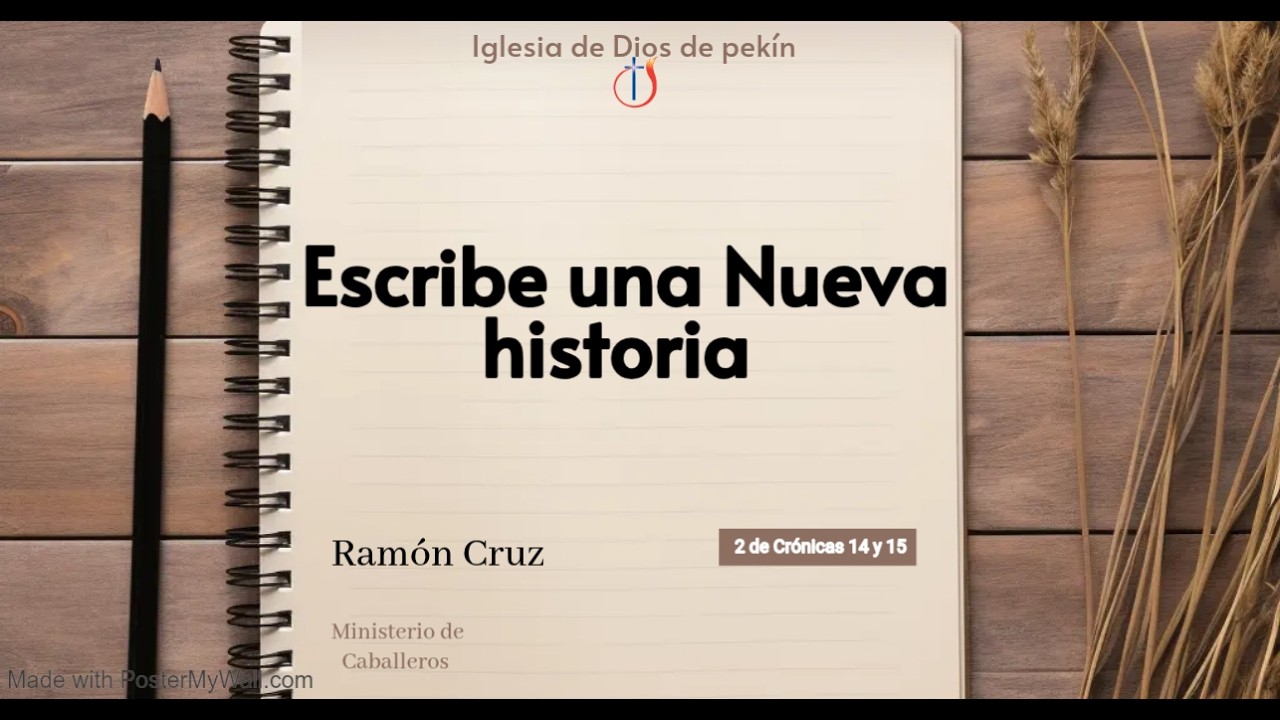 Escribe una nueva historia \\ Ramón Cruz