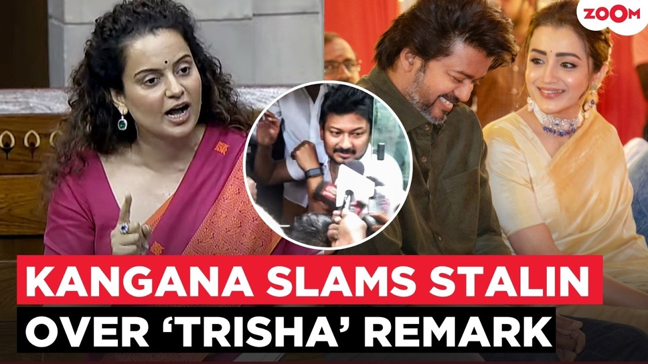 Kangana Ranaut SUPPORTS Trisha Krishnan, backs Udhayanidhi Stalin's arrest over controversial remark