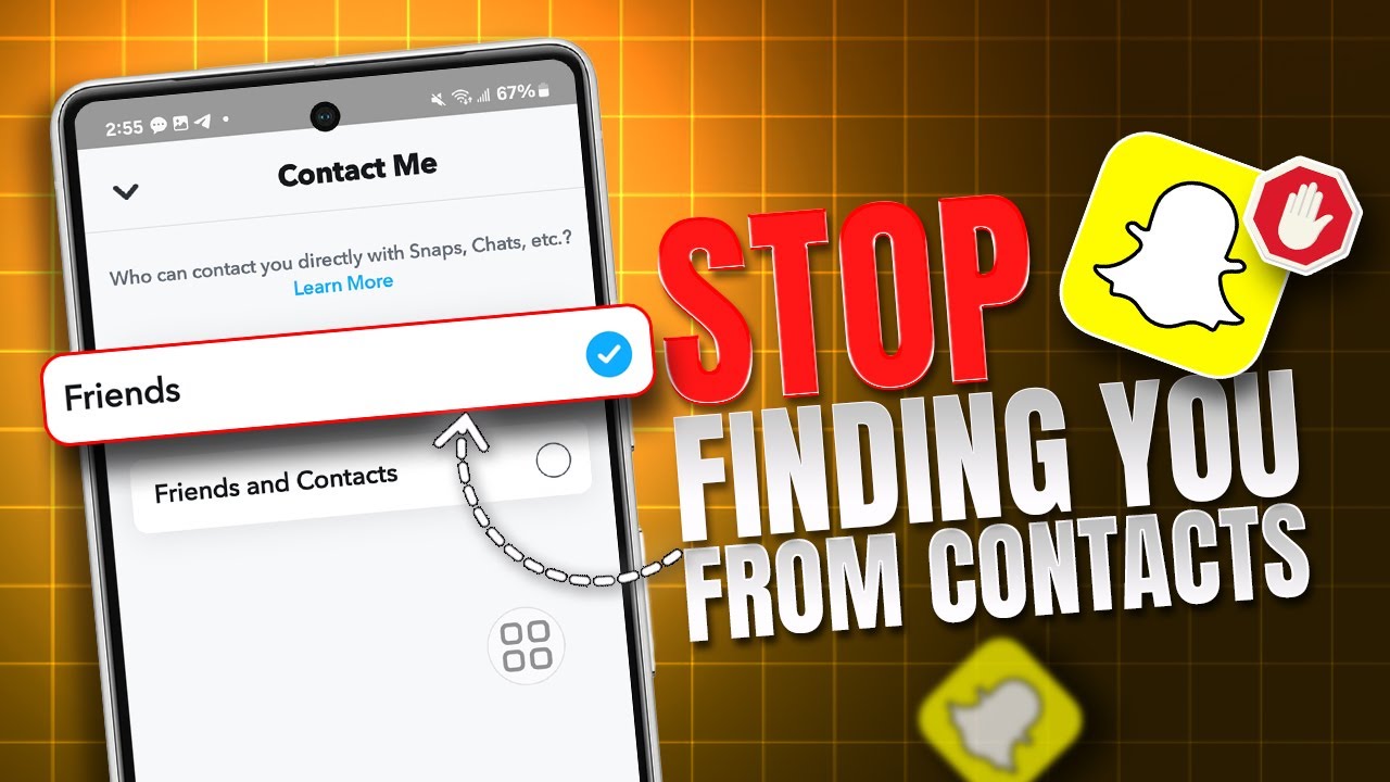 How to Stop Phone Contacts from Finding You on Snapchat