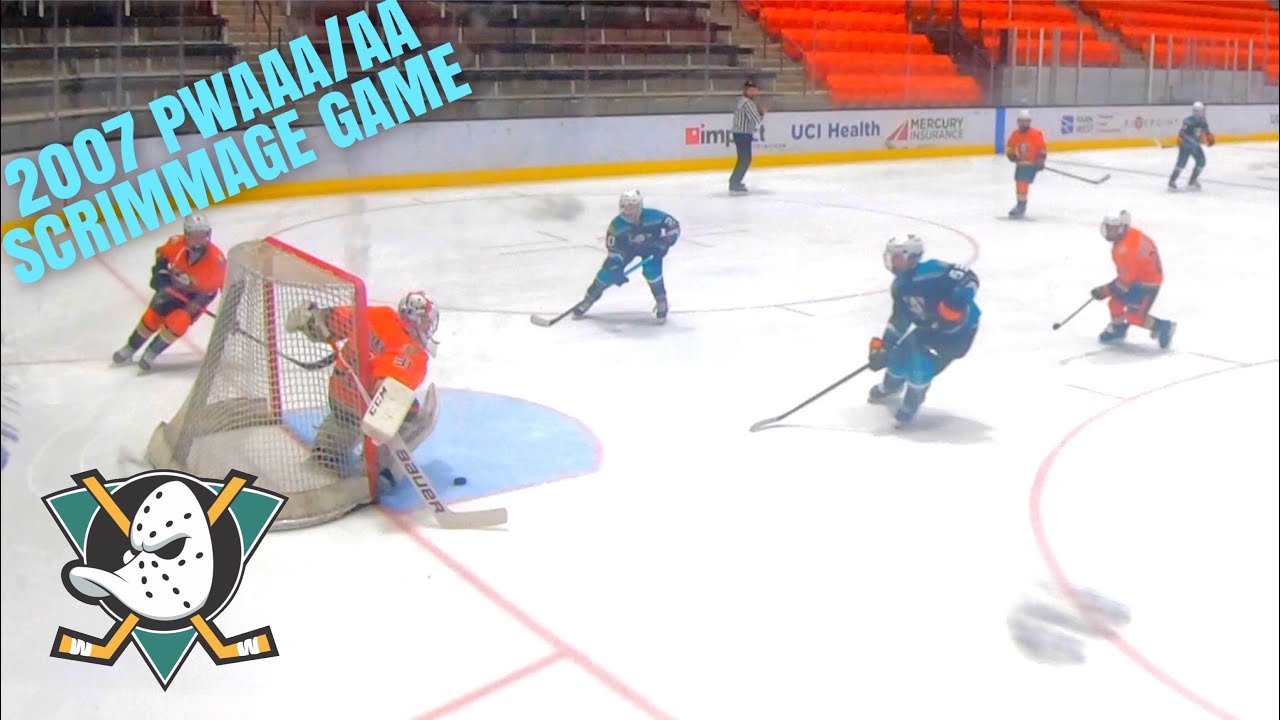 SCRIMMAGE GAME: 2007 PWAAA Anaheim Jr Ducks vs 2007 PWAA Lakewood Jr Ducks (12-07-2019)