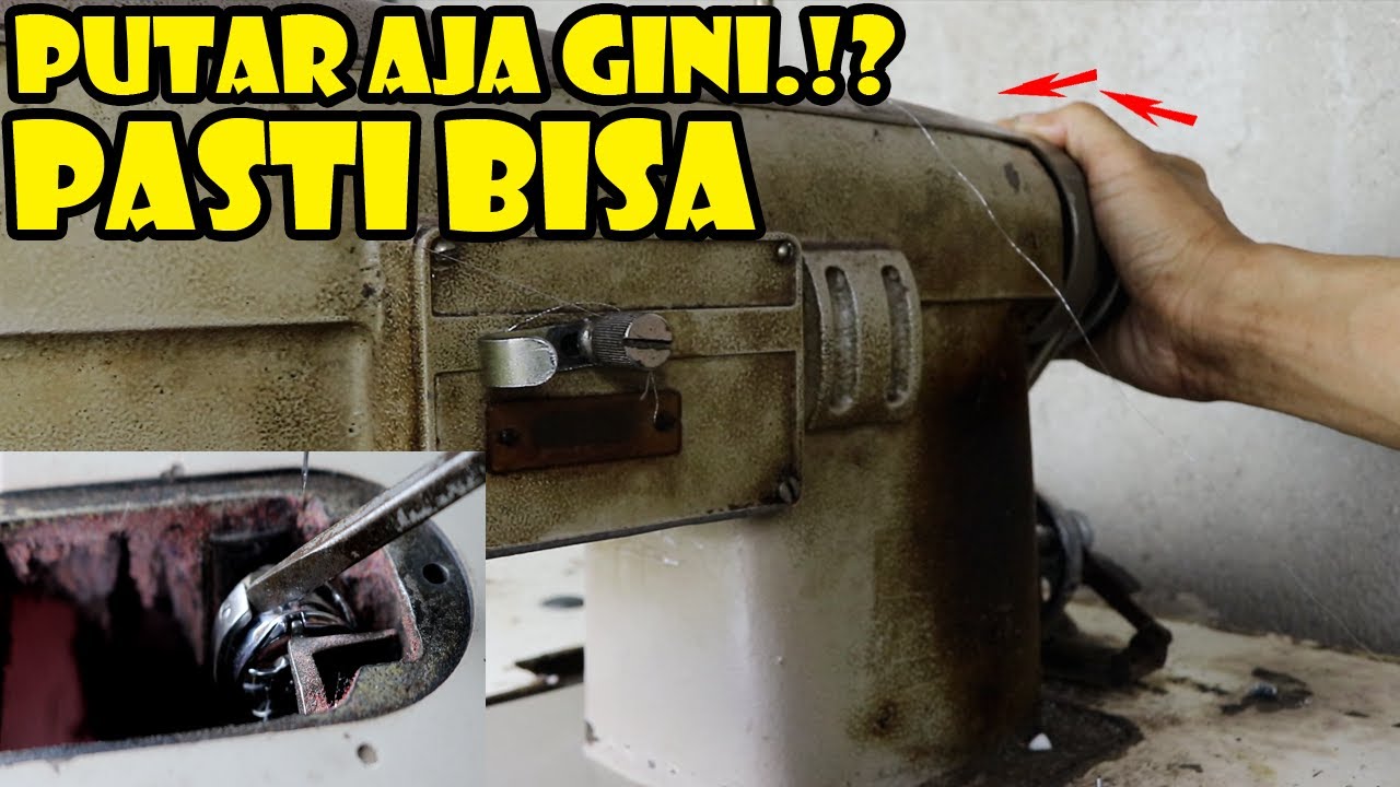 CARA MENGATASI ROTARY BORDIR TIDAK BISA BERPUTAR