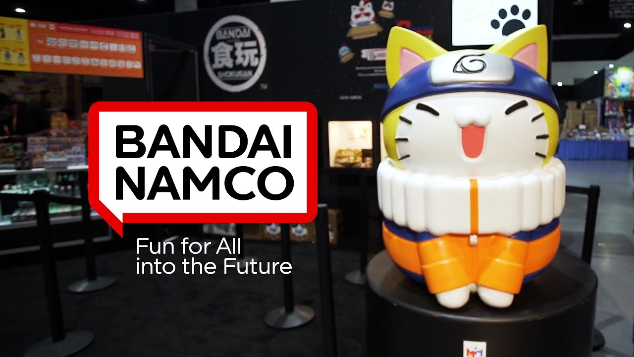 Bandai Toy (Anime Heroes/Gashapon) Booth Tour- Bandai Namco Toys & Collectibles America at SDCC 2022