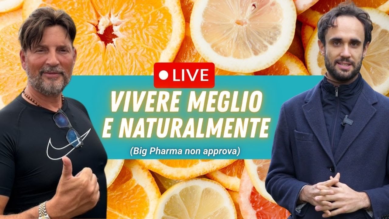 LIVE: Come vivere meglio nel 2026 in modo naturale (Big Pharma non approva) - 24 Febbraio ore 18:30