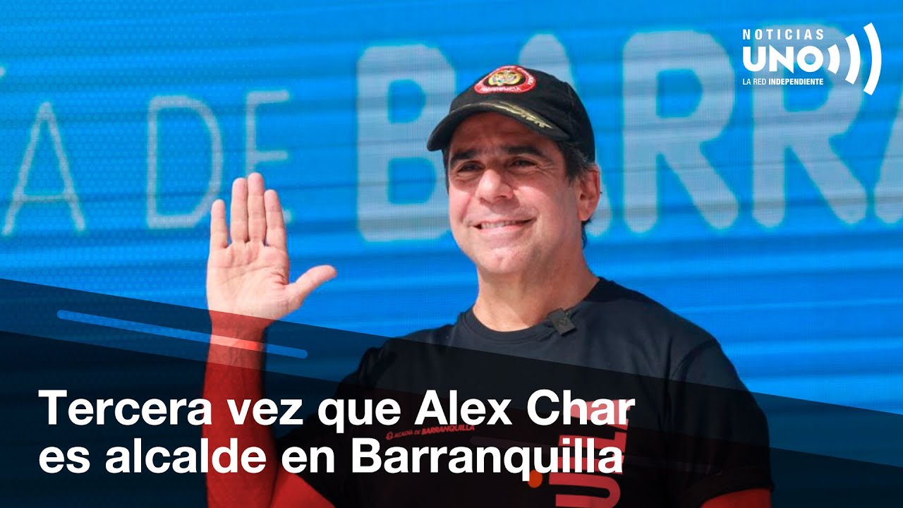 Posesión de Char en Barranquilla: tercer periodo de Alex Char ante respaldo de Clan familiar