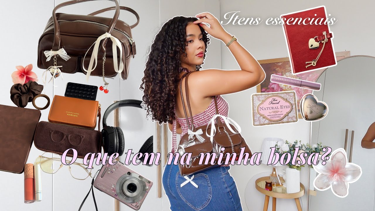 O que tem na minha bolsa 👜✨?| Itens ESSENCIAIS que não vivo sem + dicas de produtos.