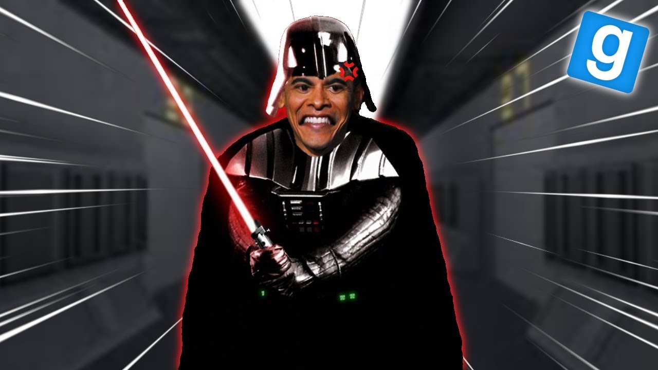 Trolling Darth Vader Admin in Star Wars RP (GMOD)