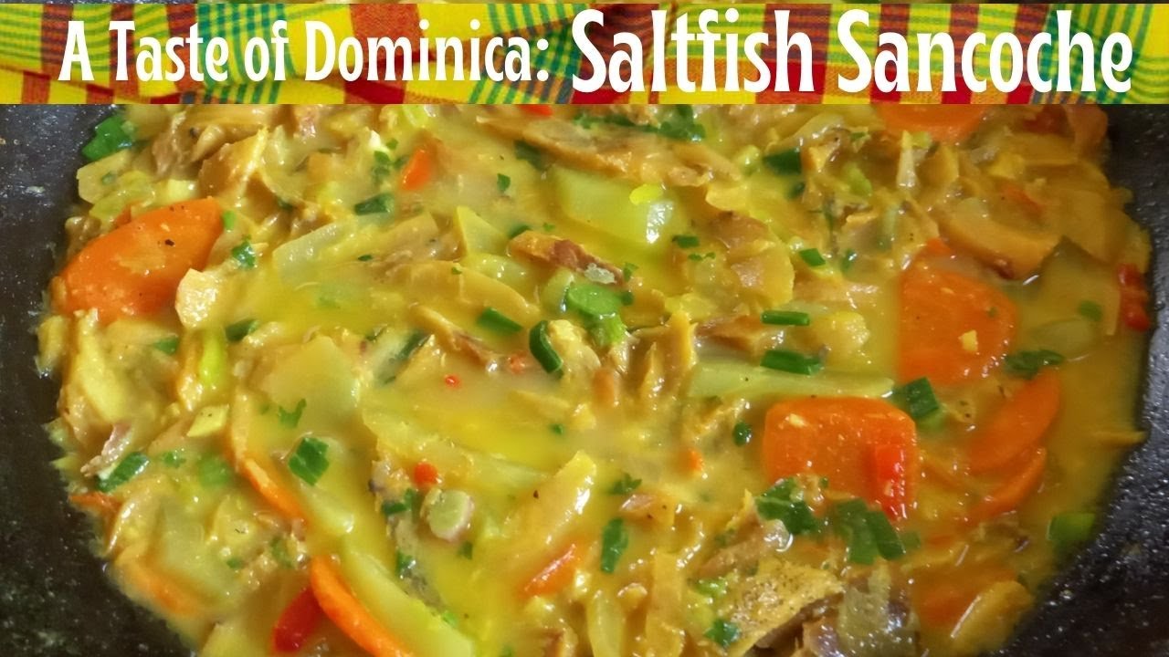 Saltfish Sancoche || A Taste of Dominica 🇩🇲
