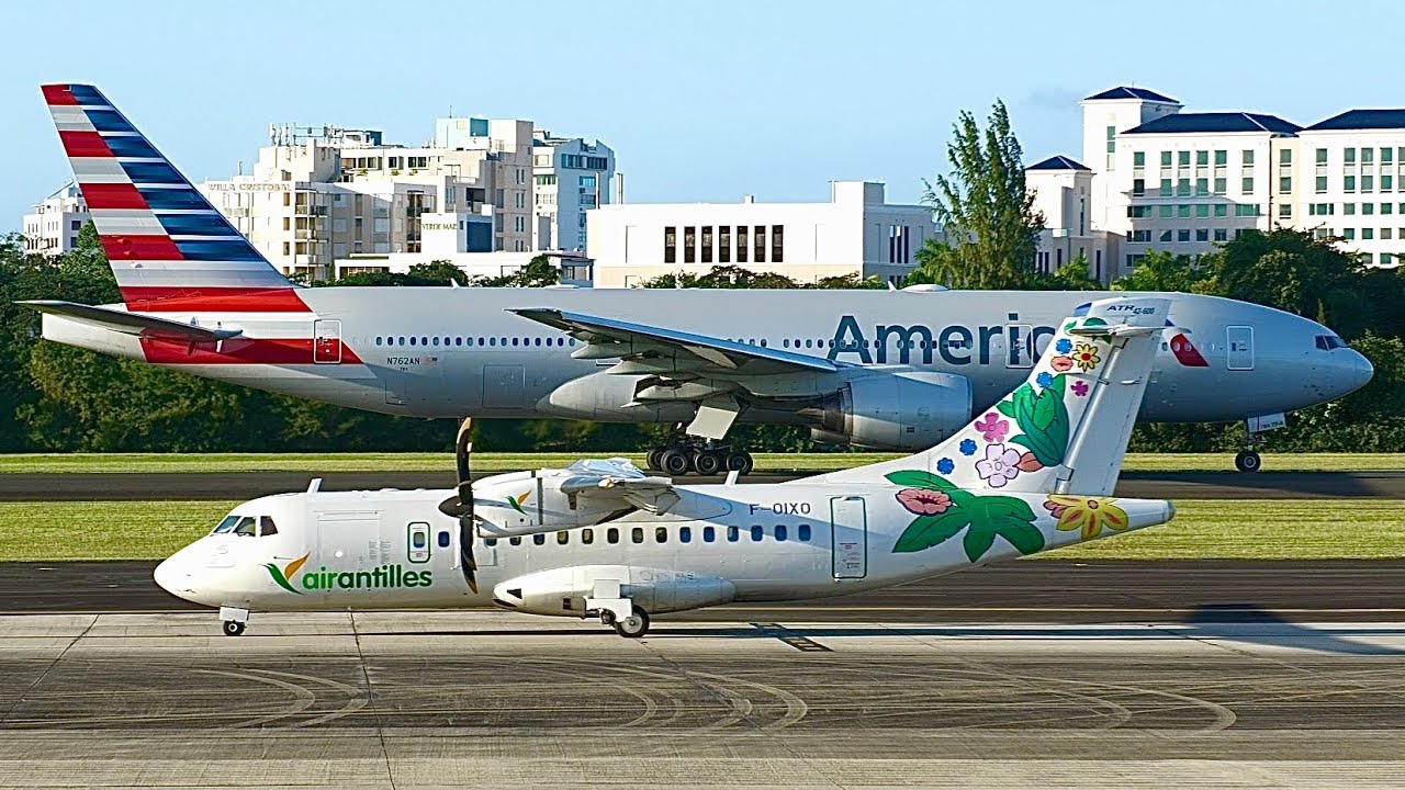Winter Afternoon Delight: 2022 Plane Spotting at San Juan Airport!