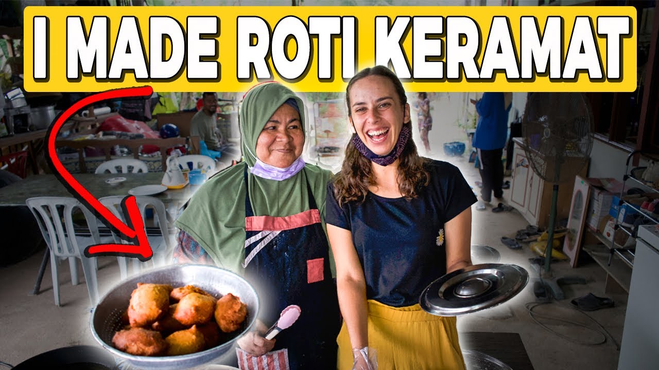 I made roti keramat for the first time, my favourite Malay Kuih
