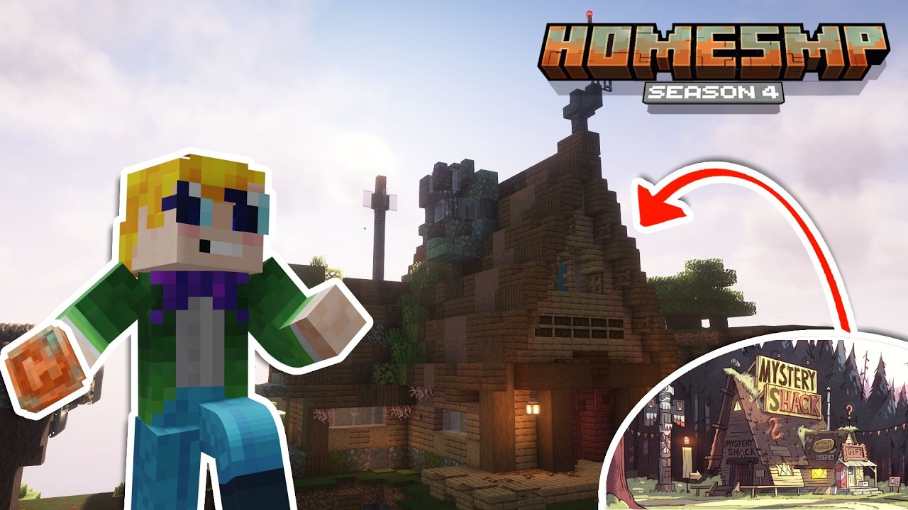 A lovely cabin on the mountain | HomeSMP S4 Episode 1