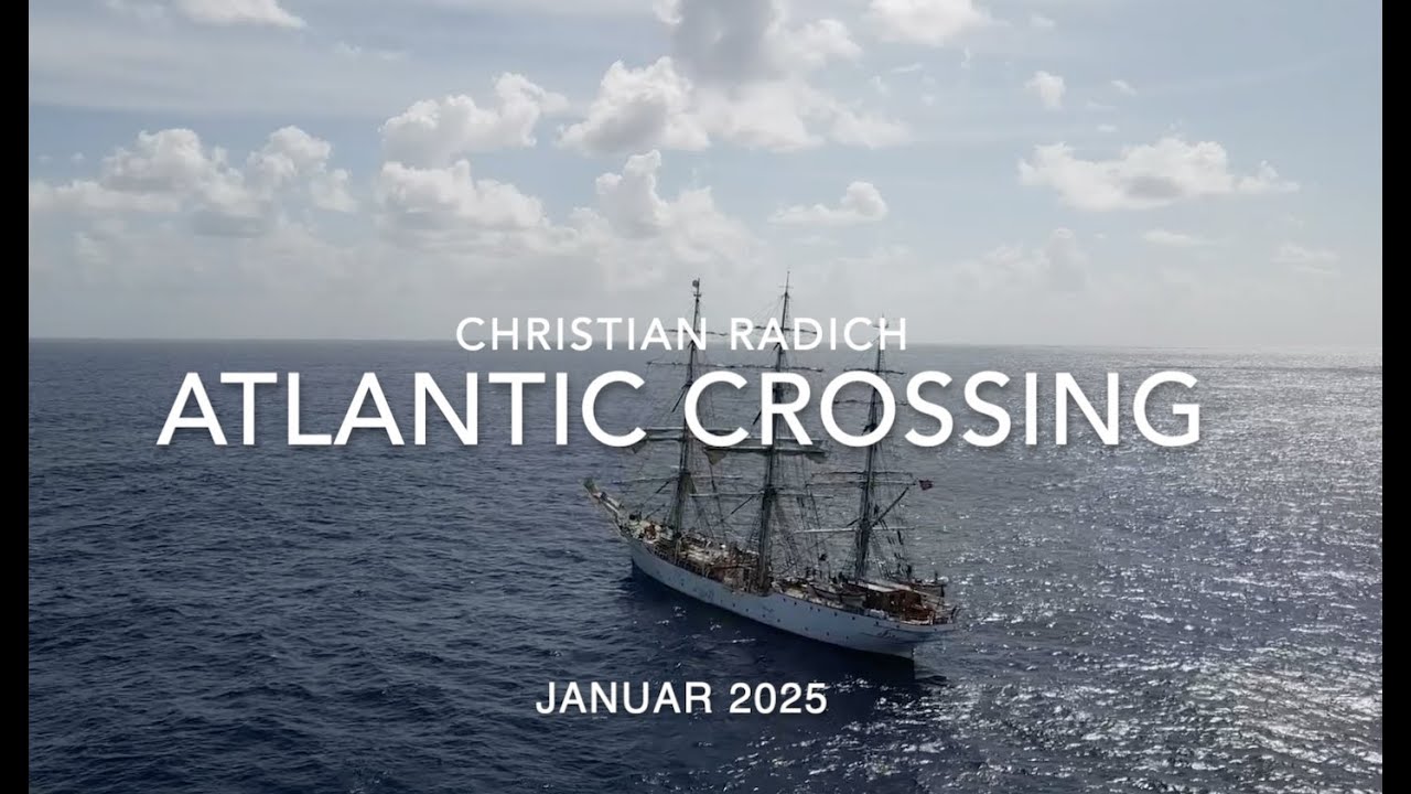 Atlantic Crossing with Christian Radich 2025 - One of the fastest Tall Ship in the World.