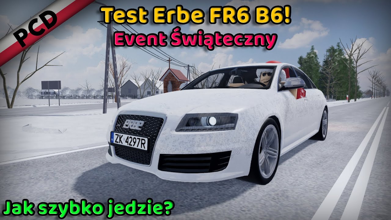 TEST ERBE FR6 B6 Z EVENTU ŚWIĄTECZNEGO 2025 W POLISH CAR DRIVING!