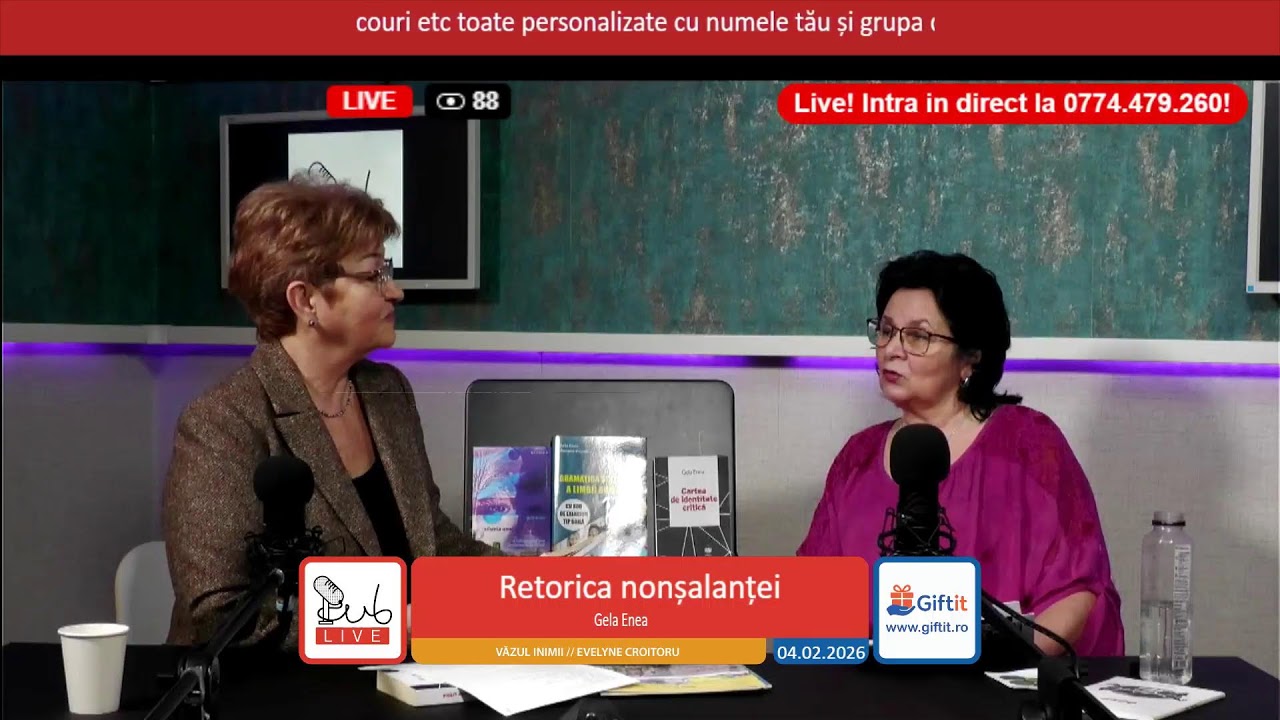 Retorica nonșalanței / Văzul inimii - 04.02.2026