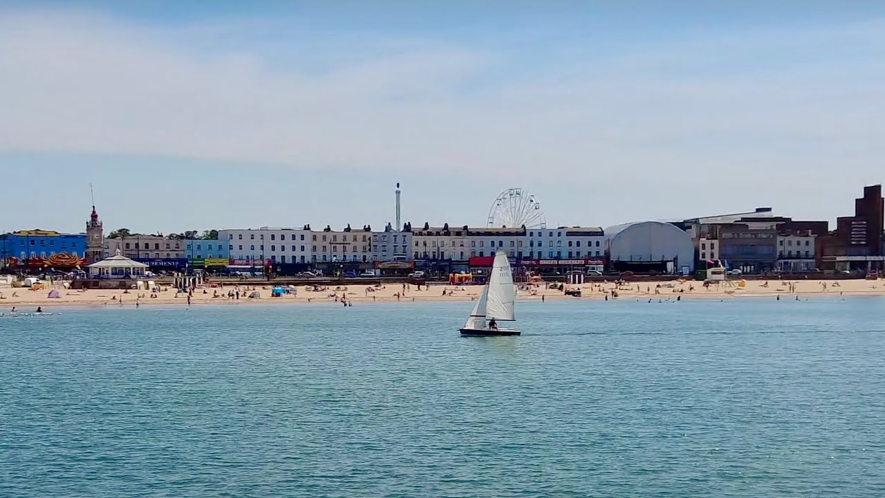 [4K] 🇬🇧 Margate, Margate Beach Unveiled: Walking Tour of Coastal Charm!  Kent, England, UK
