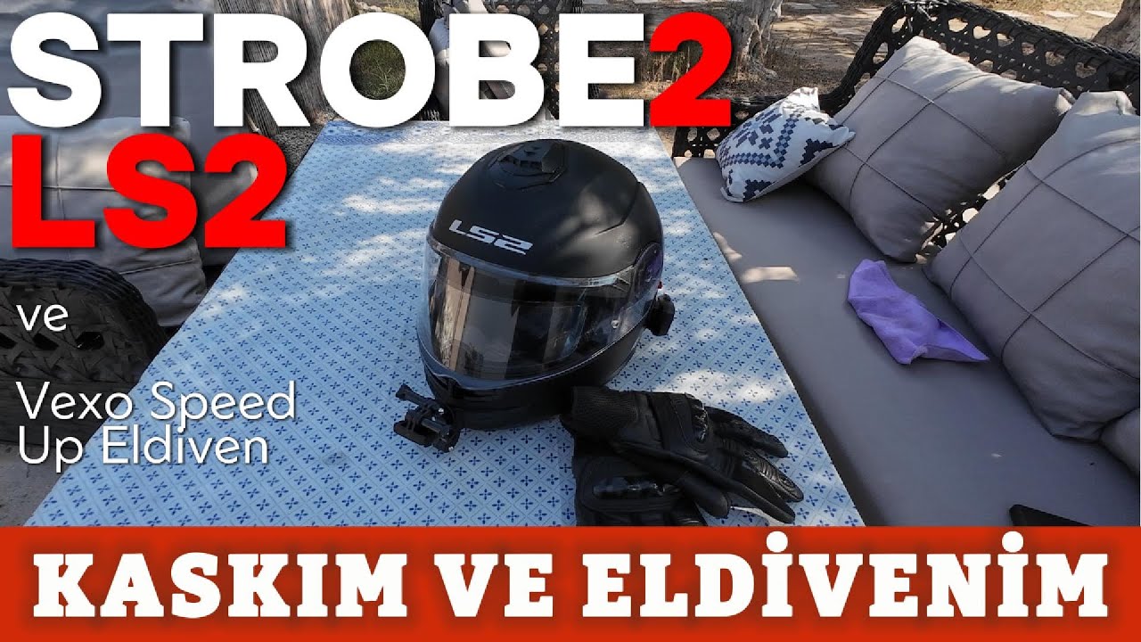 Kaskım ve Eldivenim / LS2 Strobe 2 Kask ve Motorcu Eldivenim #ls2 #helmet #kask #honda #ls2kask