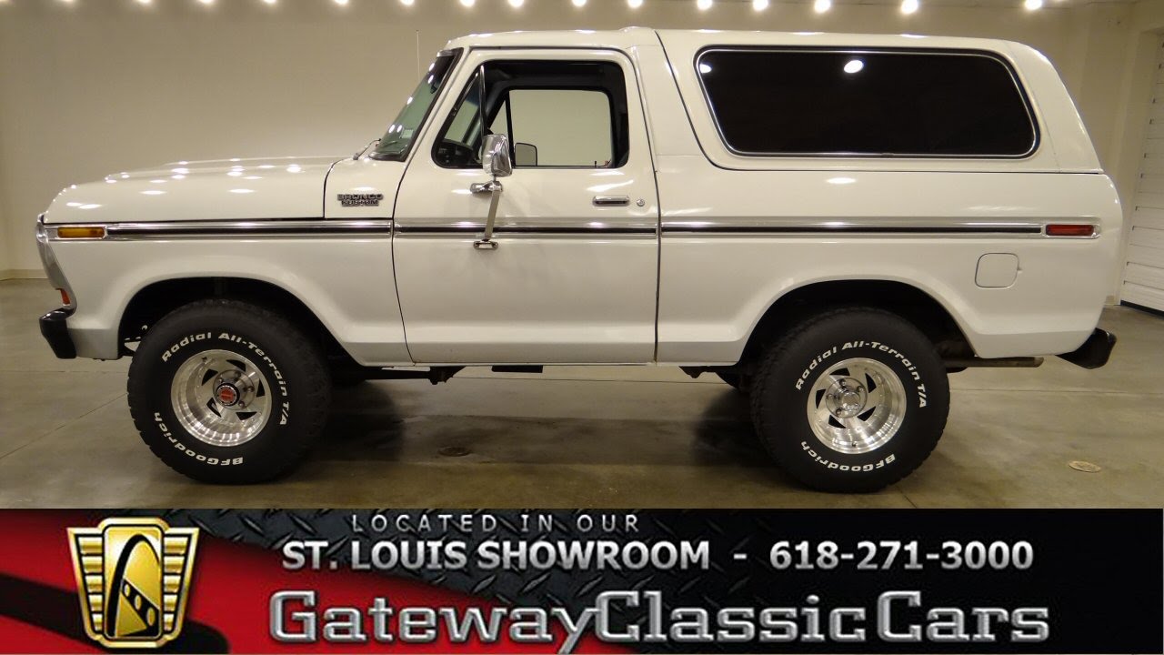 1978 Ford Bronco - Gateway Classic Cars St. Louis - #6237