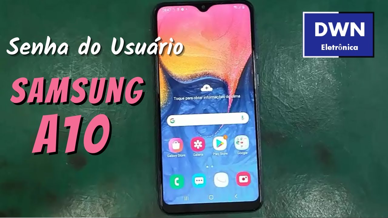 Remover a Senha do Usuário do SAMSUNG A10 #smartphone