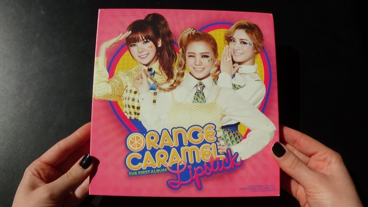 Unboxing Orange Caramel 오렌지캬라멜 1st Korean Studio Album Lipstick  립스틱