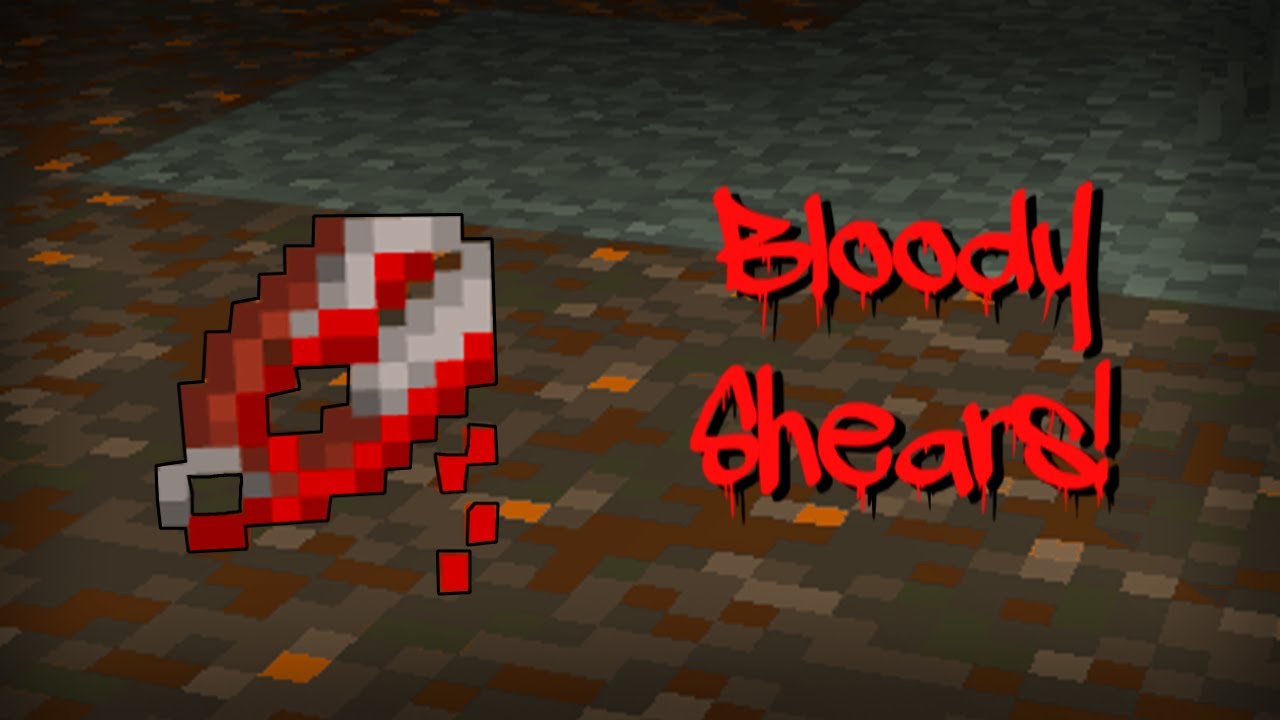If You Find BLOODY SHEARS, THROW THEM AWAY! Minecraft Creepypasta (Bedrock)