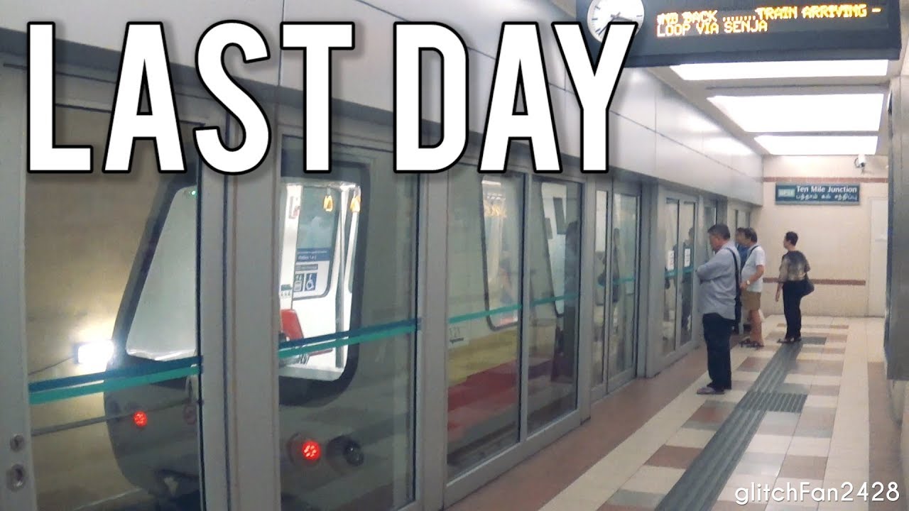 [SMRT] Last Day of Service for BP14 Ten Mile Junction LRT Station (1999 - 2019)