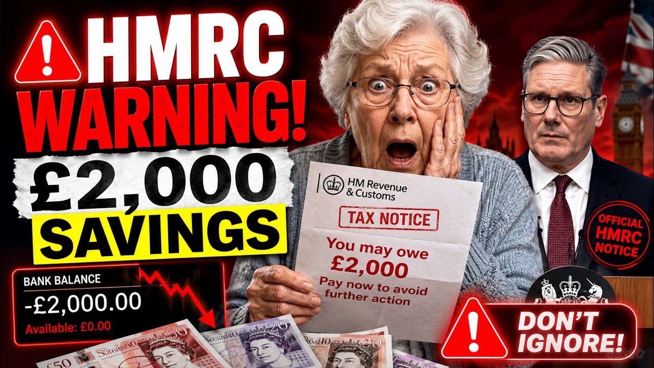 ⚠️ UK Pensioners ALERT: HMRC Targeting Savings Over &pound;2,000 &ndash; What You MUST Do NOW!