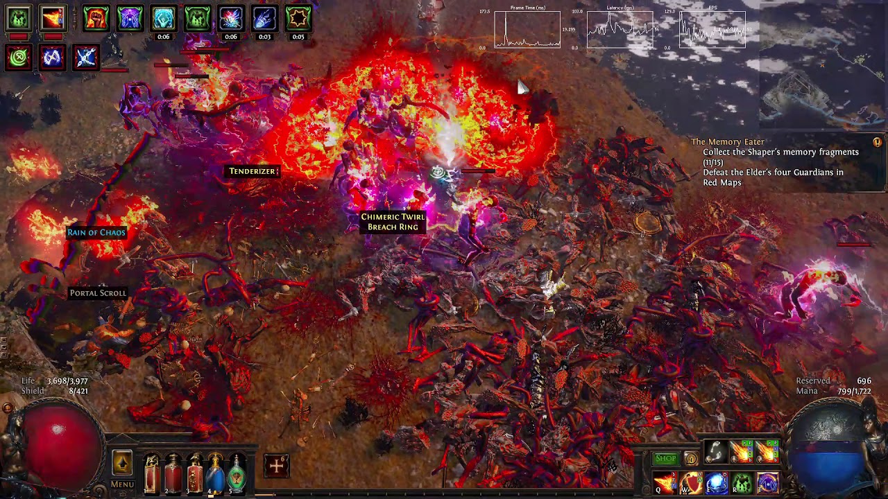 3.6 poe Ignite fireball elementalist 12T Mapping