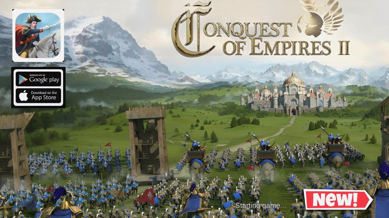 Conquest of Empires Gameplay 2 For Android/iOS  ( CBT )
