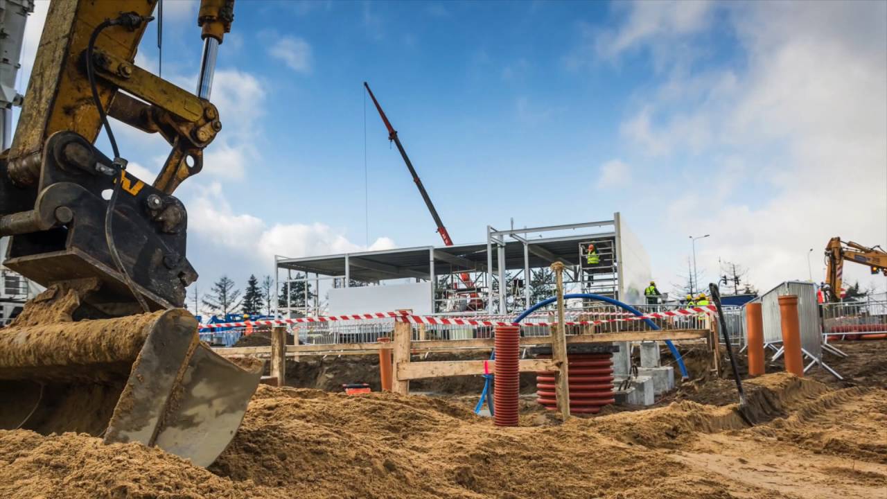 BP's 500th site in Poland - in the making