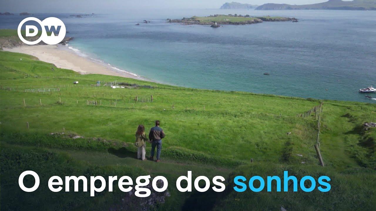 Casal cuida de ilha deserta na Europa