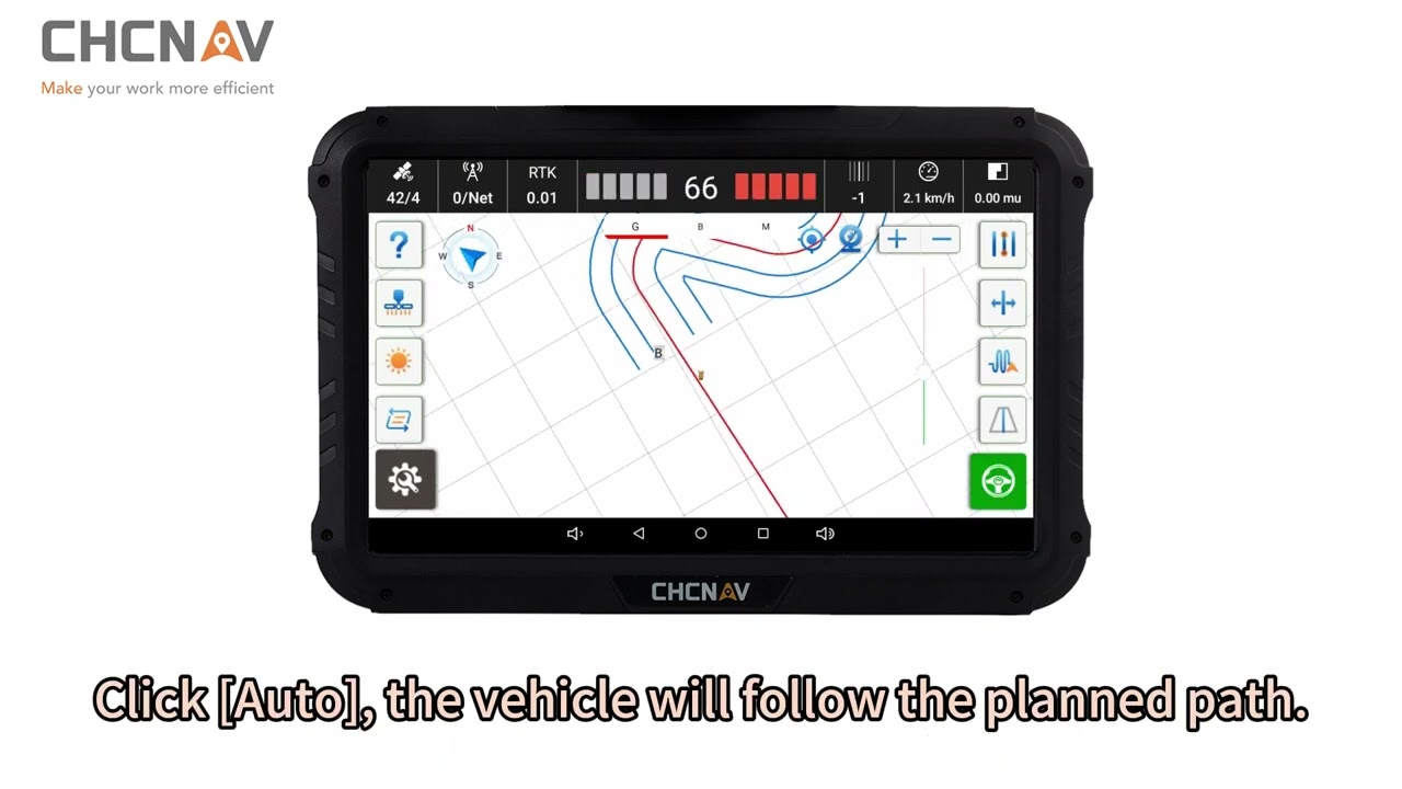 CHCNAV NX510 Free curve
