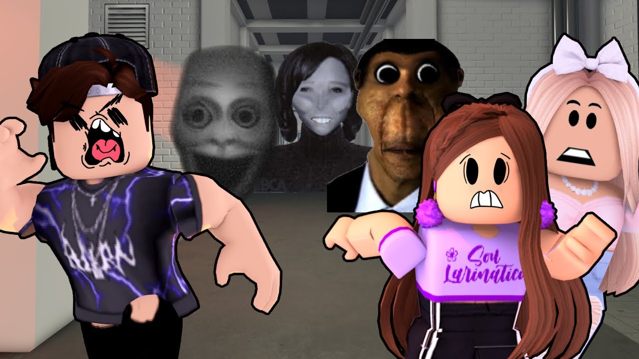 O TRIO PASSANDO SUFOCO COM OS NEXTBOTS - Roblox (Evade)