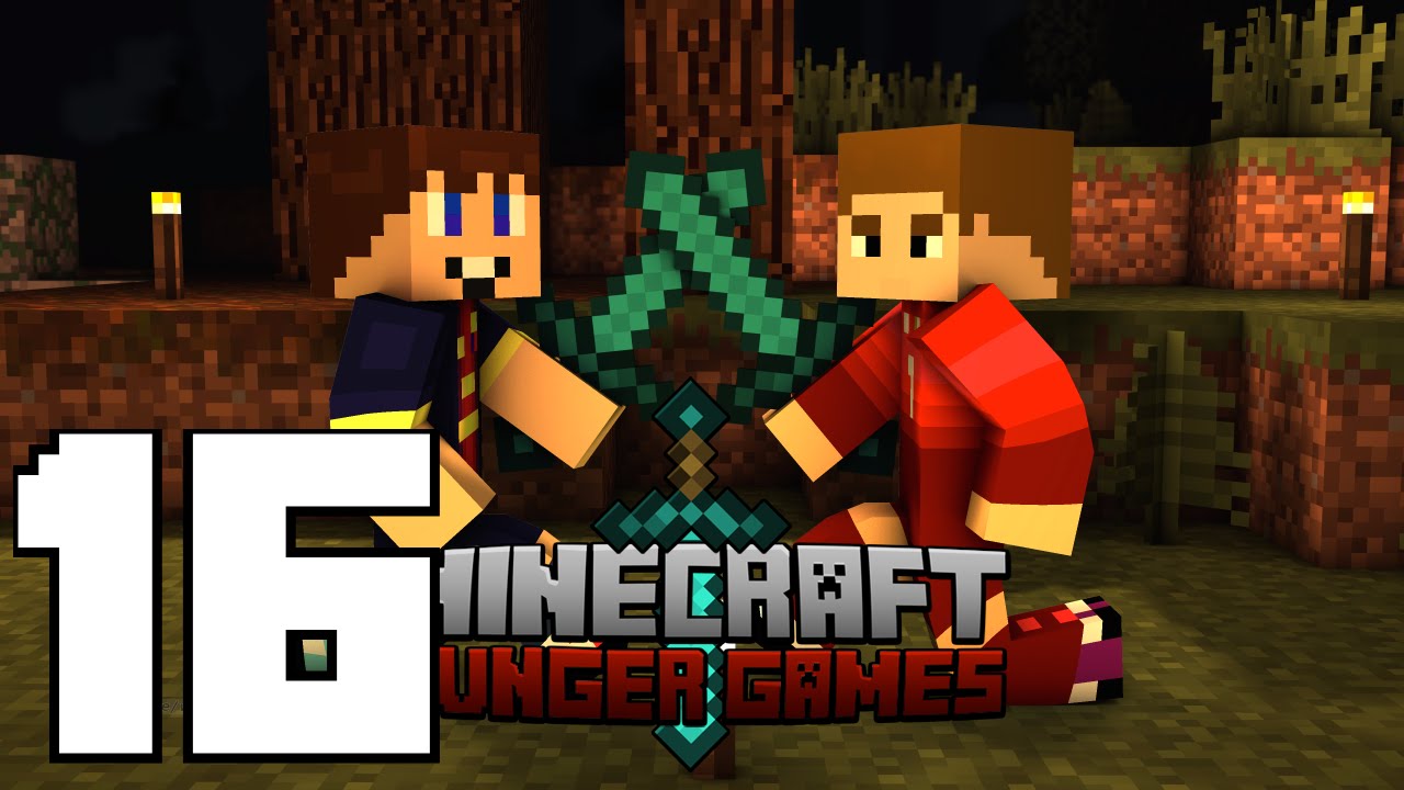 Enchanted Diamond Sword! Minecraft Hunger Games FT Zach! (Season 2 EP16)