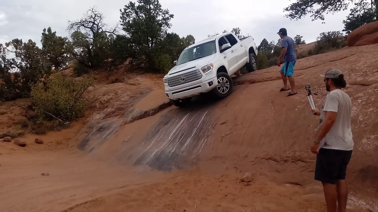 Tundra Clearing a Rough Spot on Fins and Things