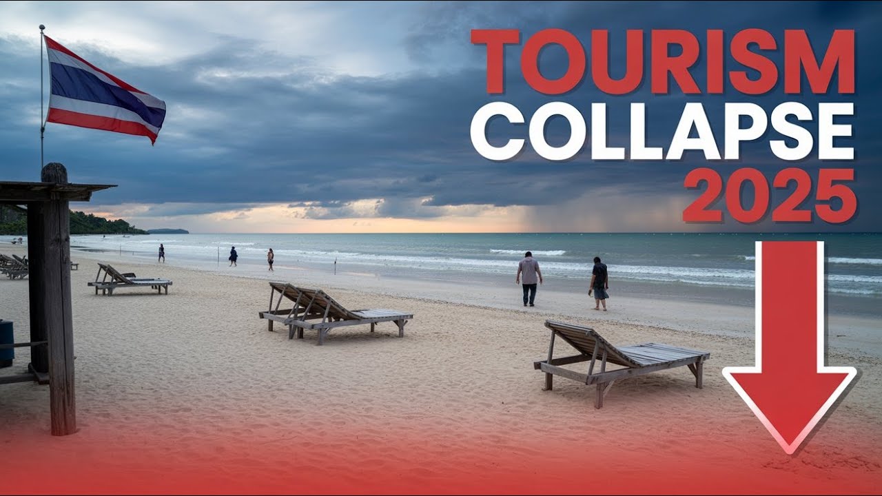 Thailand&rsquo;s Tourism Collapse 2025  | The Dark Truth Behind Empty Beaches