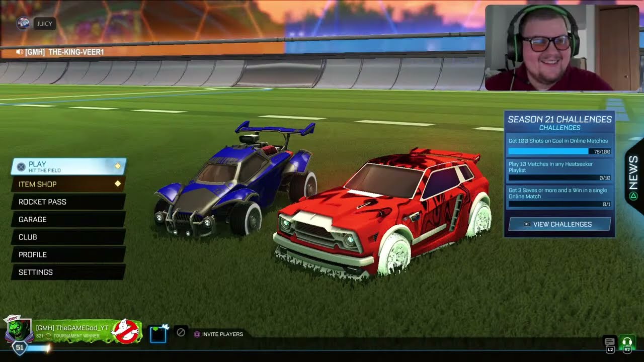 ROCKET LEAGUE wit da GANG