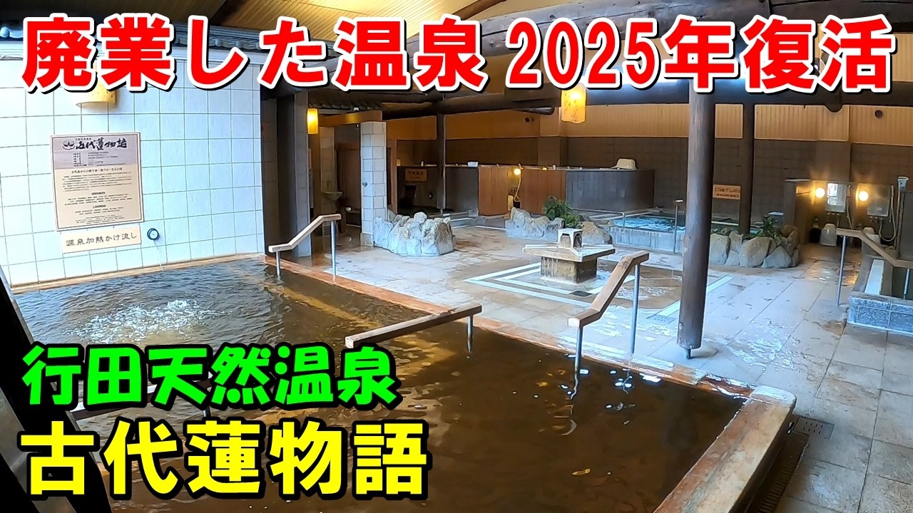 【2025年再開!】古代蓮物語 行田温泉＆近くの茂美の湯!来訪記!＜高評価温泉＞