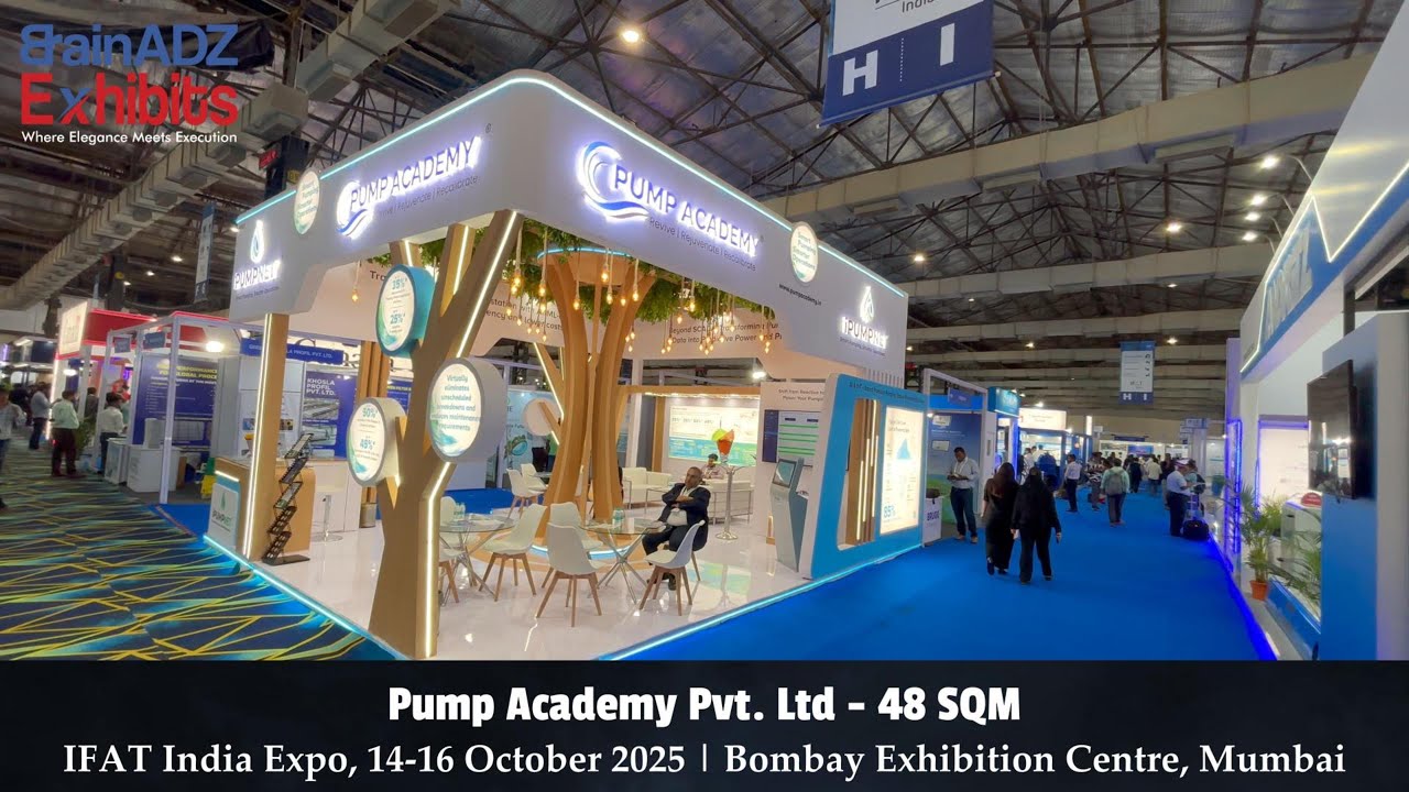Pump Academy Pvt. Ltd. at IFAT India Expo 2025 &ndash; Designed & Built by BrainADZ Exhibits