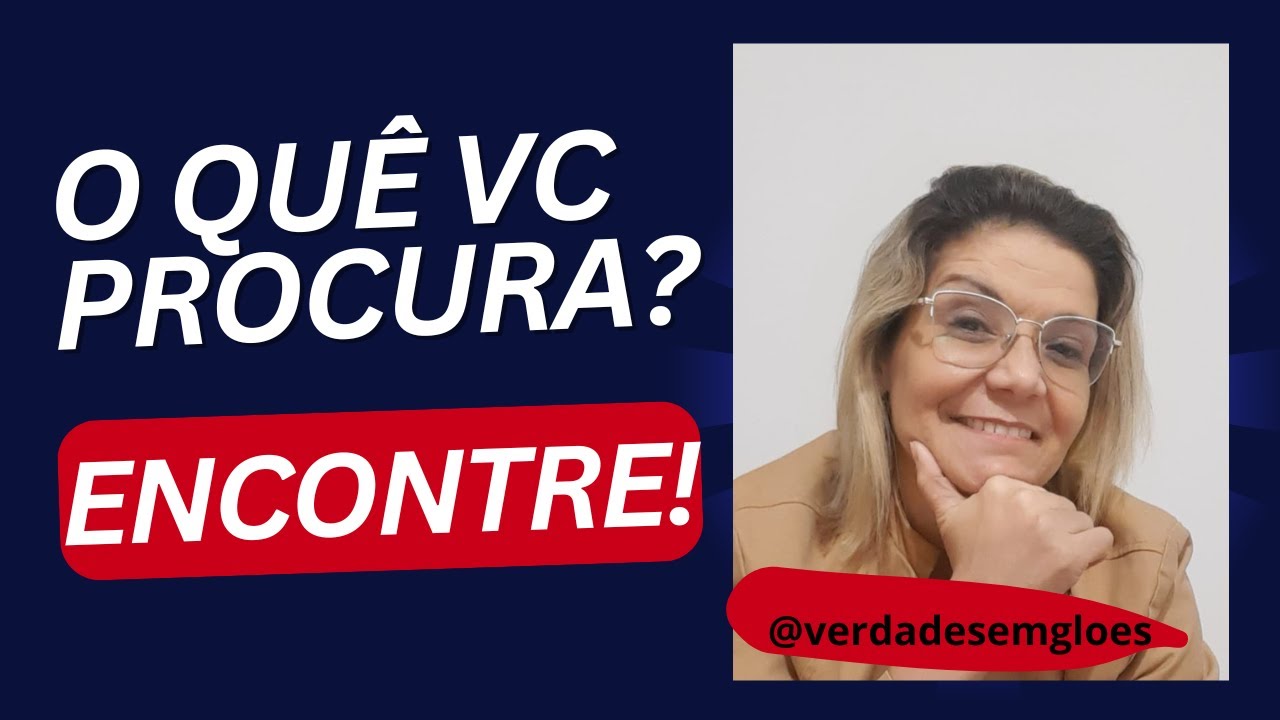 O quê Procuras? Ouça esta Mensagem!