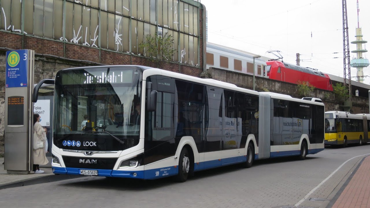 [Sound] Bus MAN NG 330 Hybrid (19C) | WES-O 5819 | Look Busreisen GmbH, Moers (Kreis Wesel)