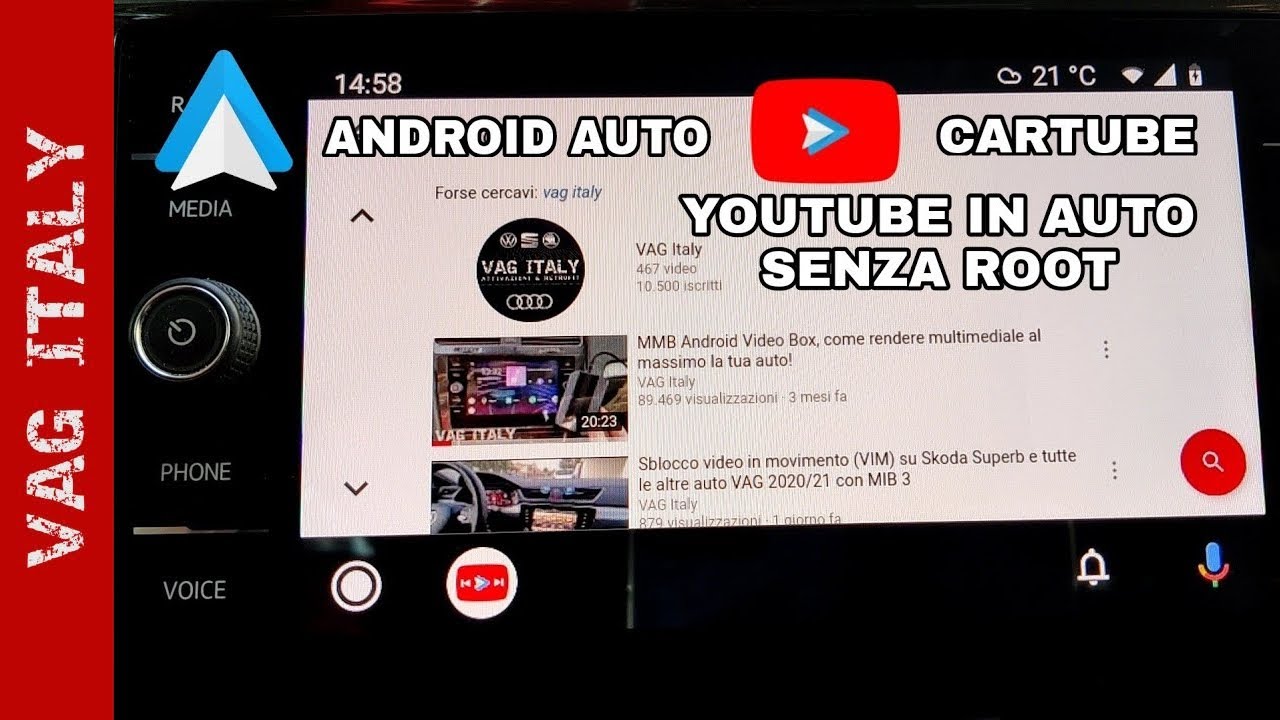 YouTube torna su Android Auto grazie a CarTube (NO root)
