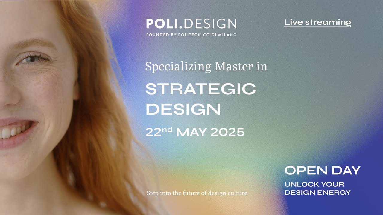 Specializing Master in Strategic Design | POLI.design Open Day 2025