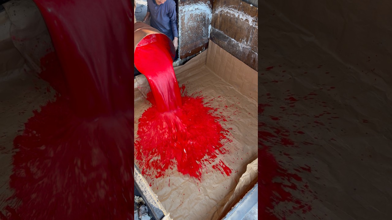 How Pink Foam Is Made in Factory | Full Manufacturing Process