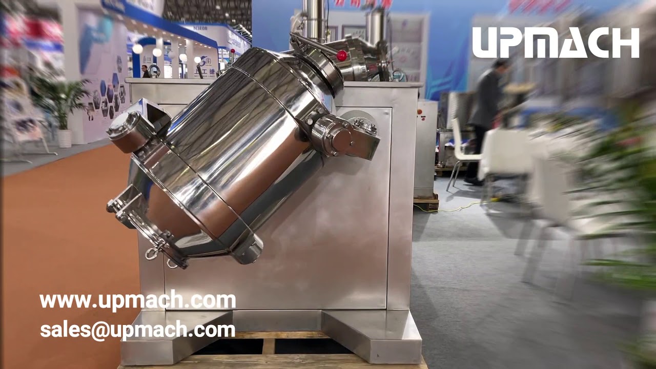 3D powder mixer, 3D powder blender