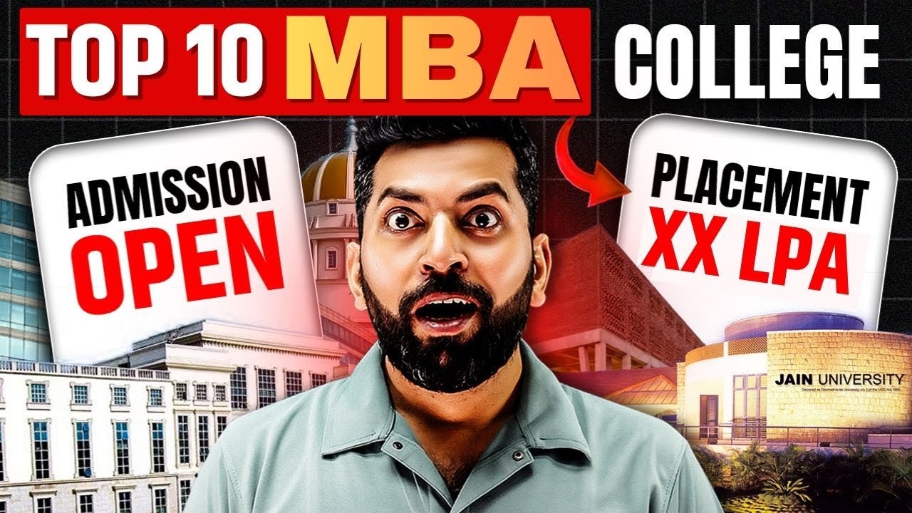 Top 10 MBA Colleges in India🎓 Honest Ranking for each specialization | Top MBA College in india